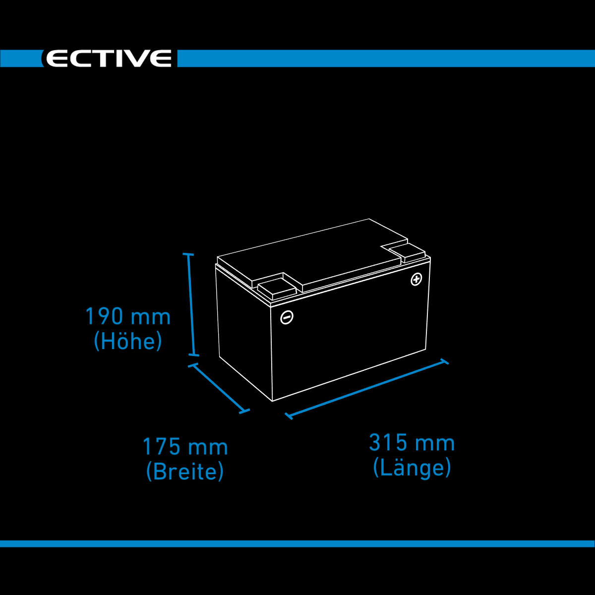 ECTIVE SC 95 AGM Semi Cycle 95Ah