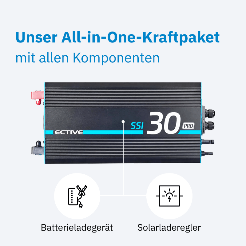 ECTIVE SSI 30 3000W/12V PRO Sinus-Wechselrichter