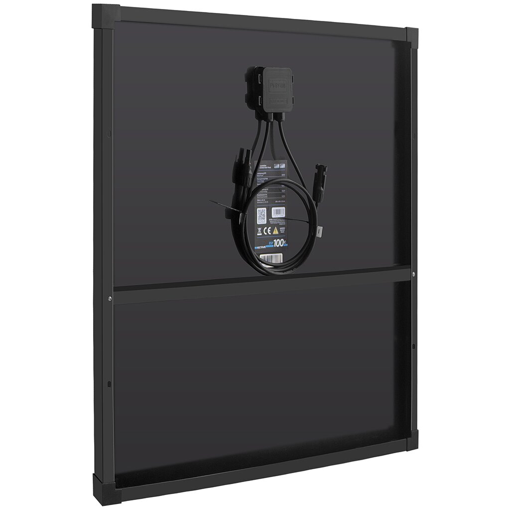 ECTIVE BSP 100C Black Lightweight Monokristallin Solarmodul 100W
