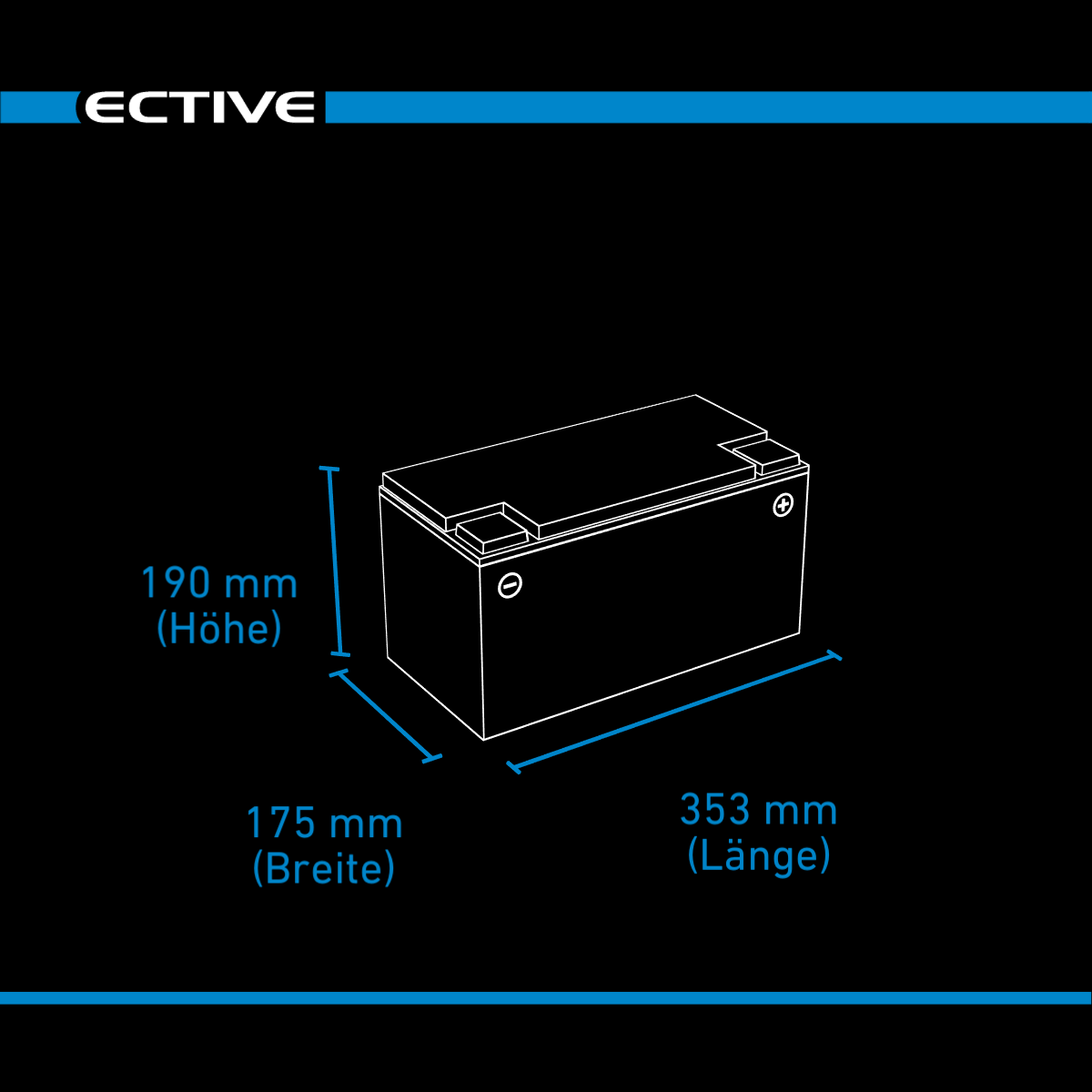 ECTIVE SC 110 AGM Semi Cycle 110Ah
