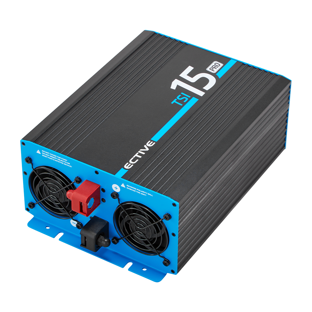 ECTIVE TSI 15 1500W/12V PRO Sinus-Wechselrichter Gen. 2