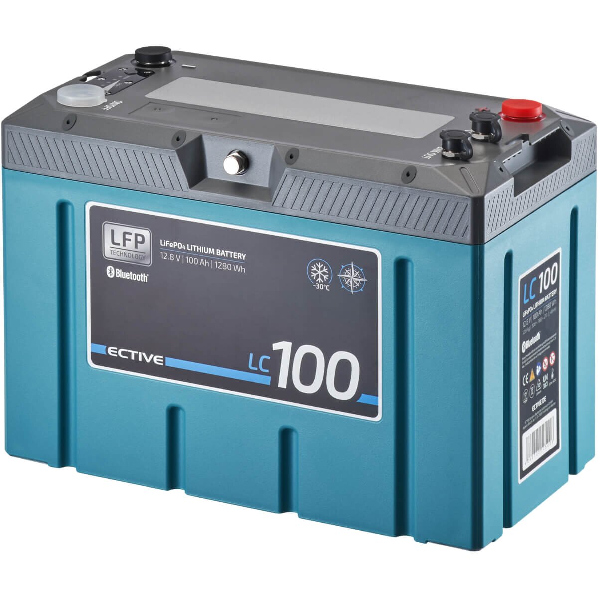 ECTIVE LC 100 Marine LT 12V LiFePO4 Lithium Versorgungsbaterie 100Ah