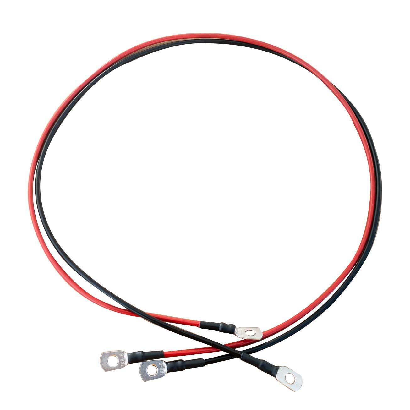 ECTIVE H07V-K Batteriekabelsatz 6mm² rot/schwarz M8/M8 1 Meter