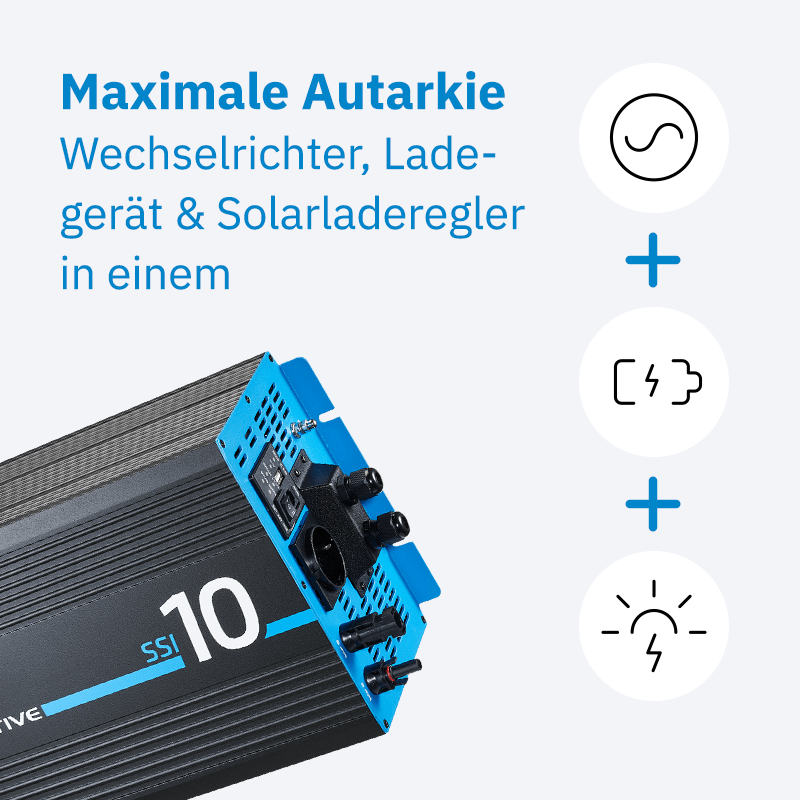 ECTIVE SSI 10 1000W/24V Sinus-Wechselrichter