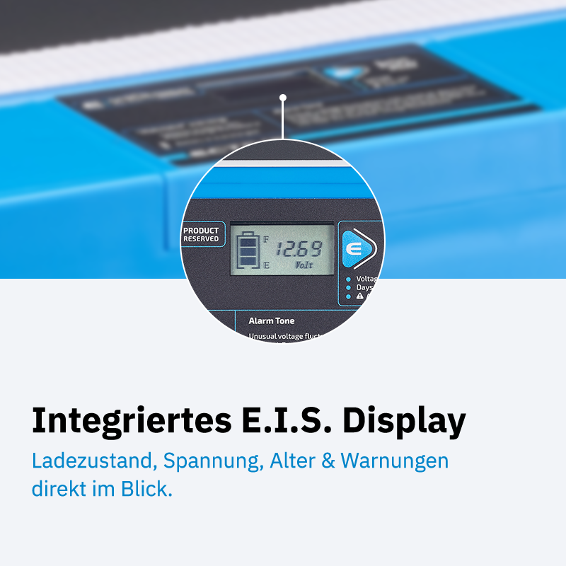 ECTIVE DC 230S AGM Deep Cycle mit LCD-Anzeige 230Ah