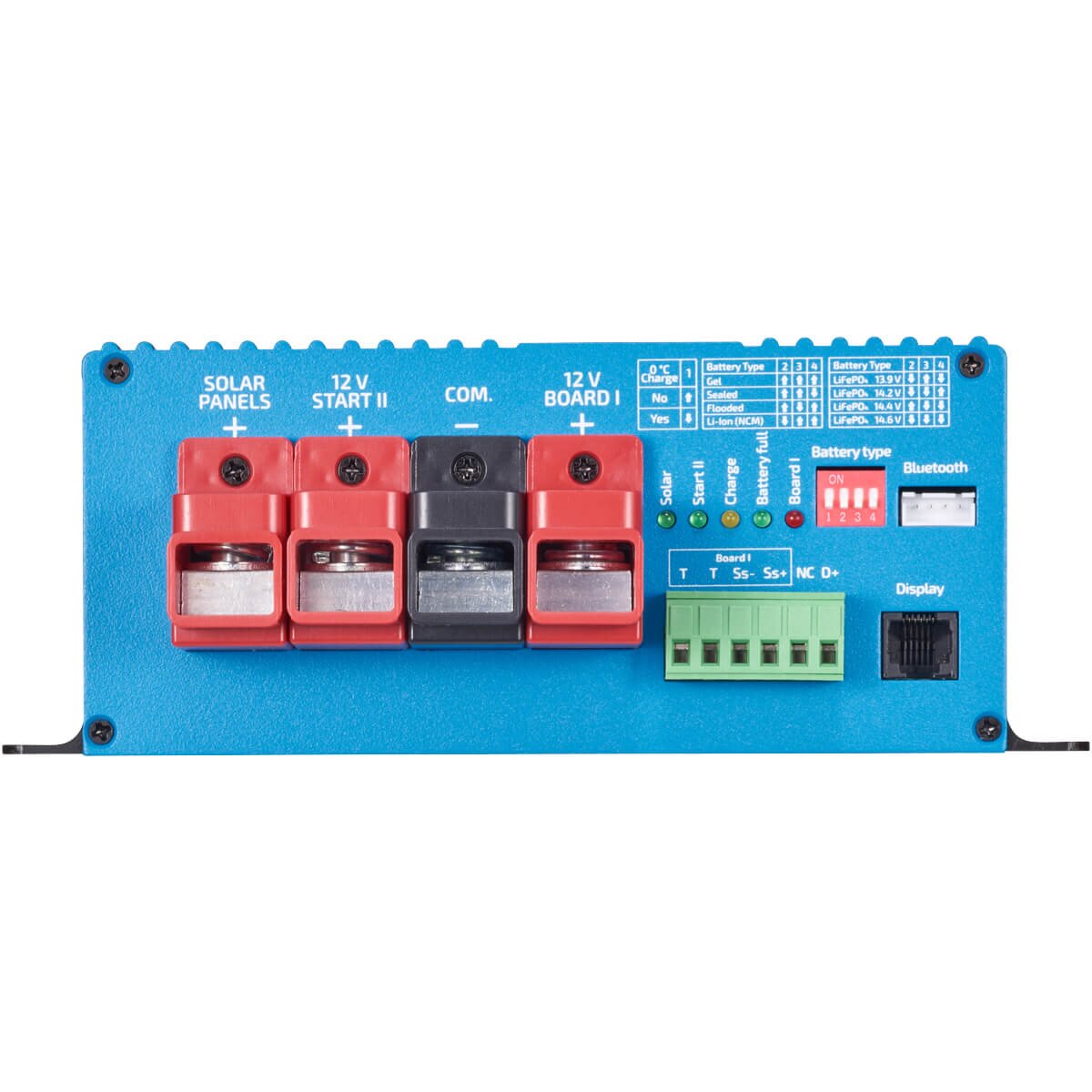 ECTIVE SBB 60 12V auf 12V Solar-Ladebooster mit Solarladeregler 60A