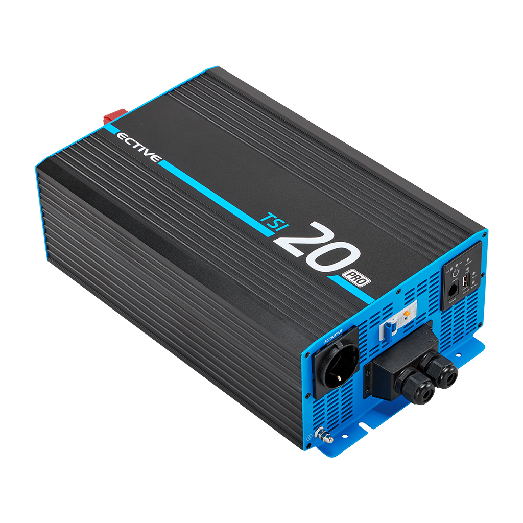 ECTIVE TSI 20 2000W/12V PRO Sinus-Wechselrichter Gen. 2