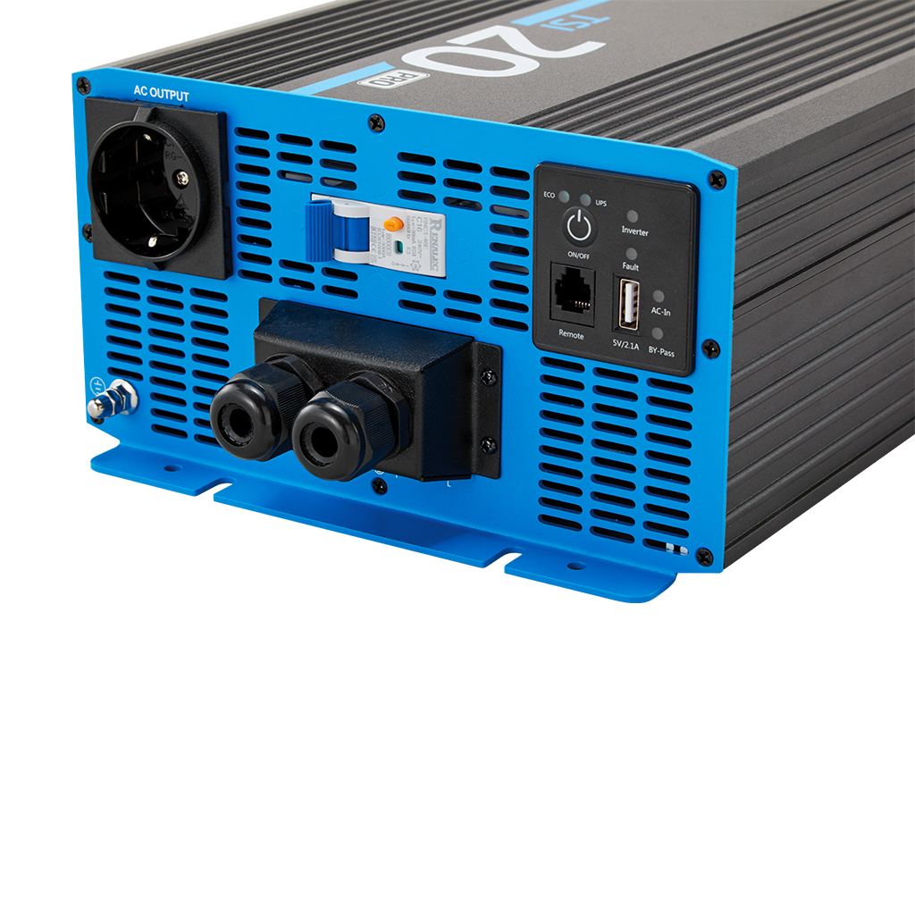 ECTIVE TSI 20 2000W/12V PRO Sinus-Wechselrichter Gen. 2