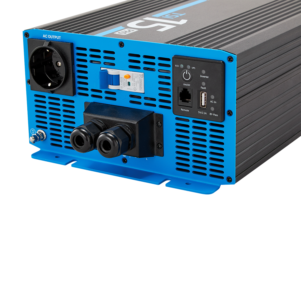 ECTIVE TSI 15 1500W/12V PRO Sinus-Wechselrichter Gen. 2
