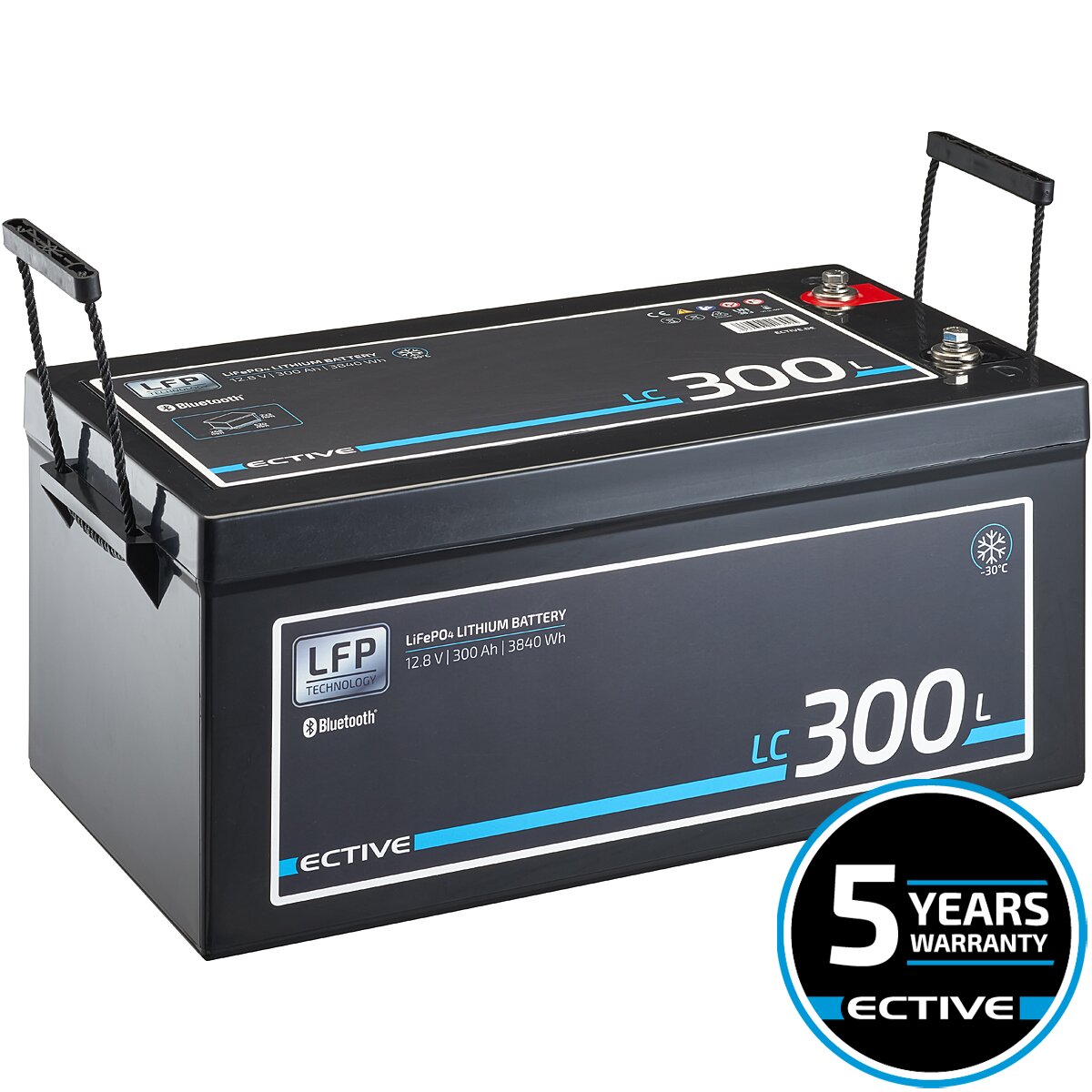 ECTIVE LC 300L LT 12V LiFePO4 Versorgungsbatterie 300 Ah