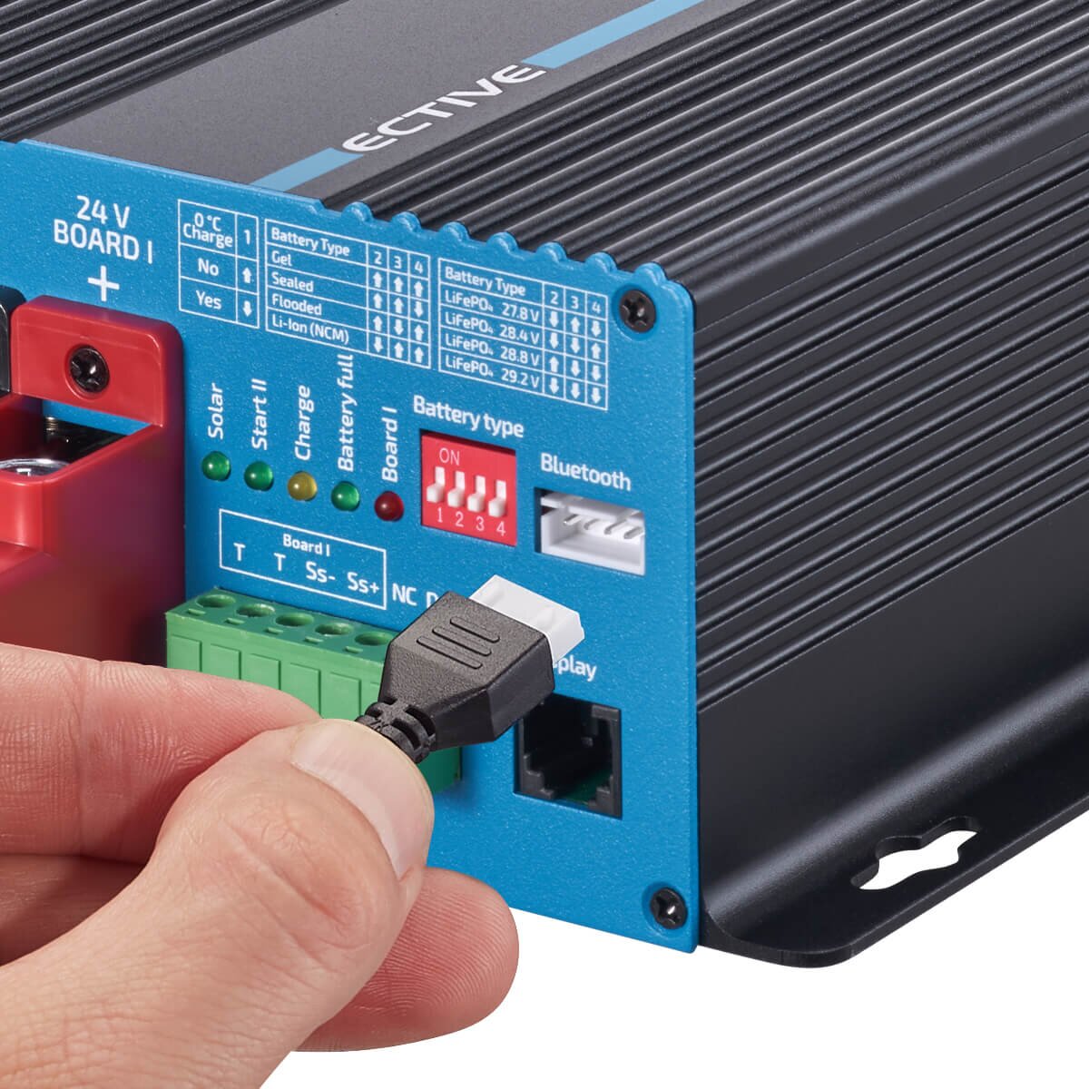 ECTIVE SBB 50 24V auf 24V Ladebooster mit MPPT-Laderegler 50A