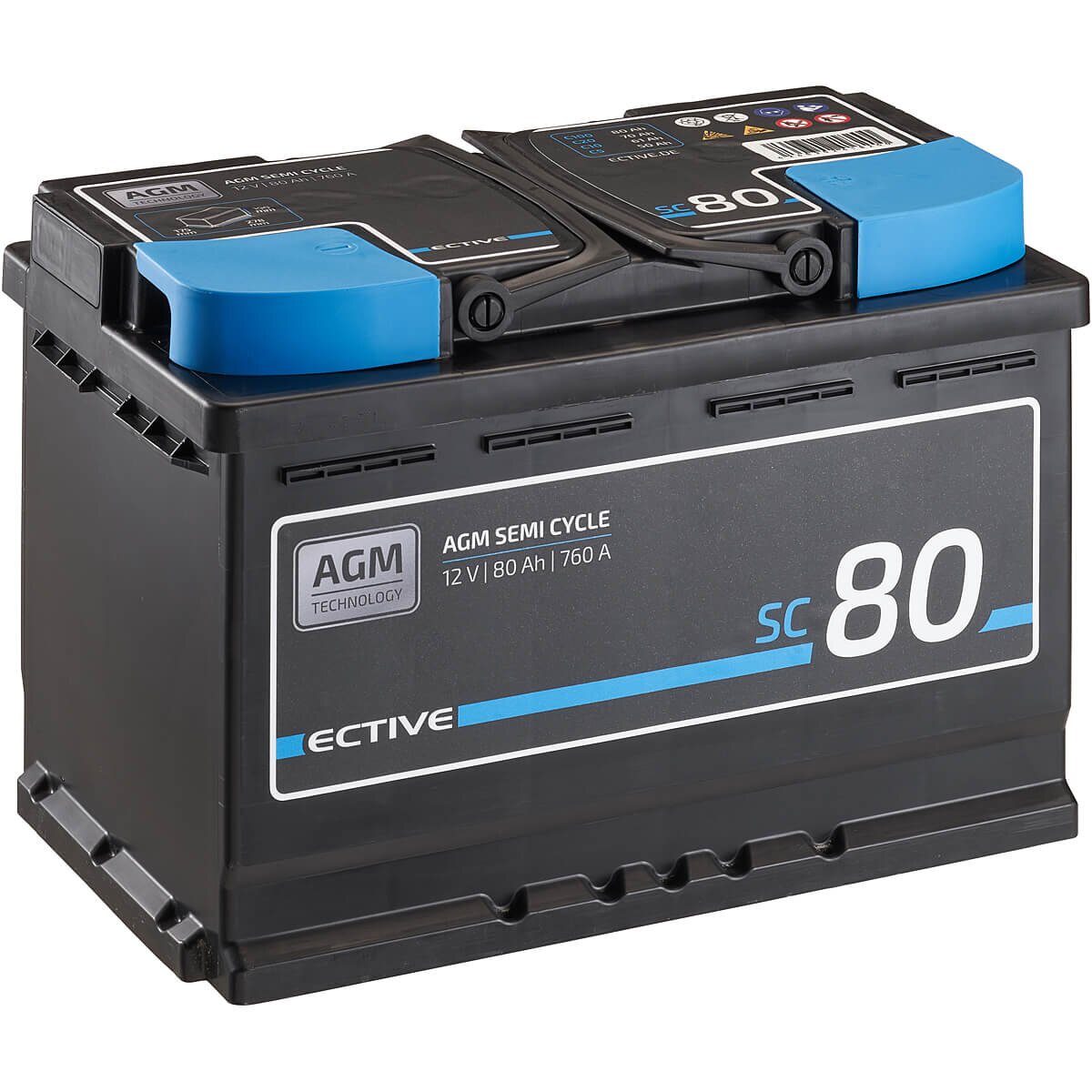 ECTIVE SC 80 AGM Semi Cycle 80Ah
