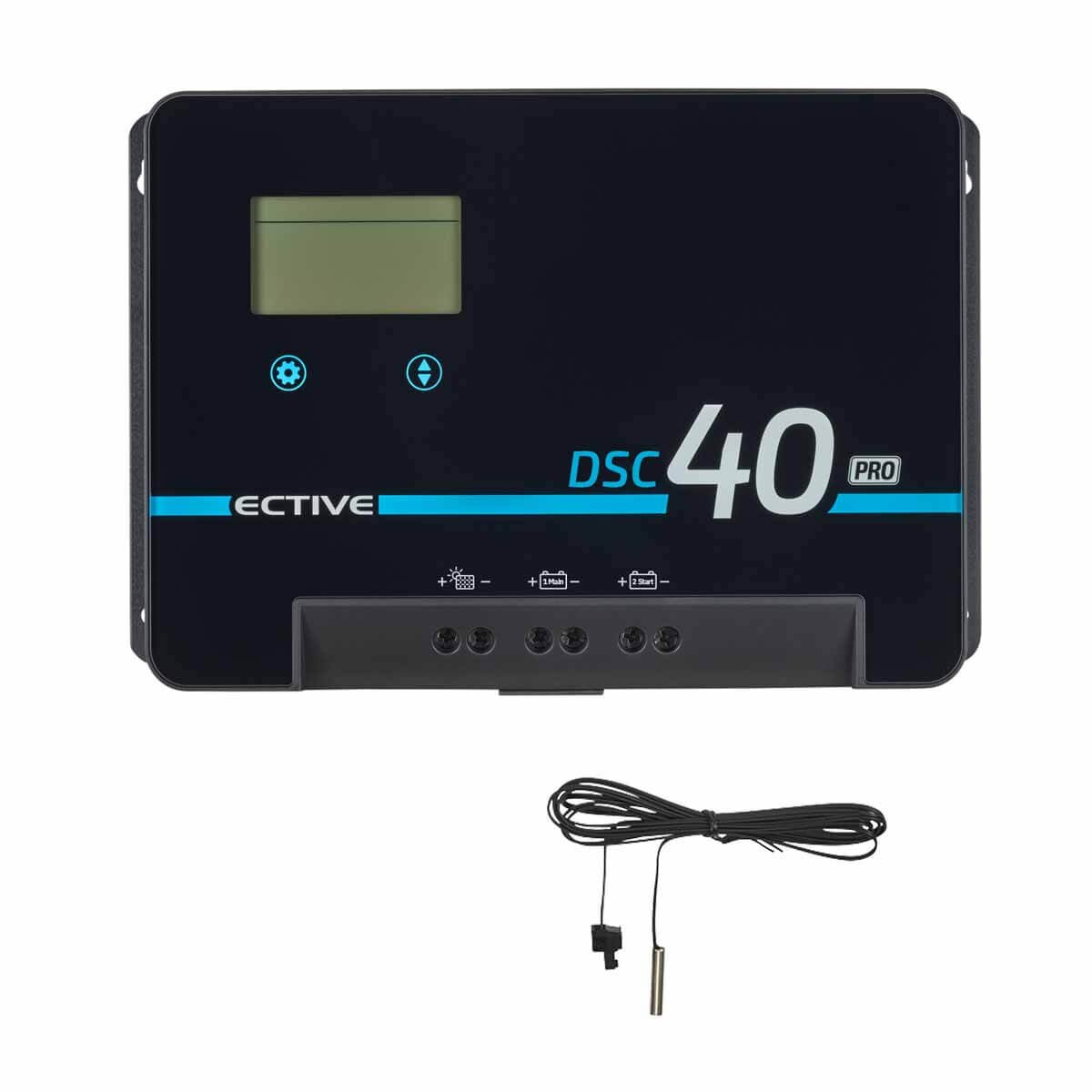ECTIVE DSC 40 PRO Dual Solar-Laderegler für Versorgungsbaterie und Starterbatterien
