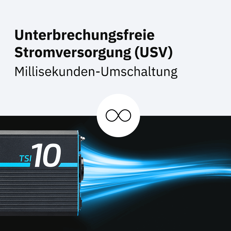 ECTIVE TSI 10 1000W/24V Sinus-Wechselrichter