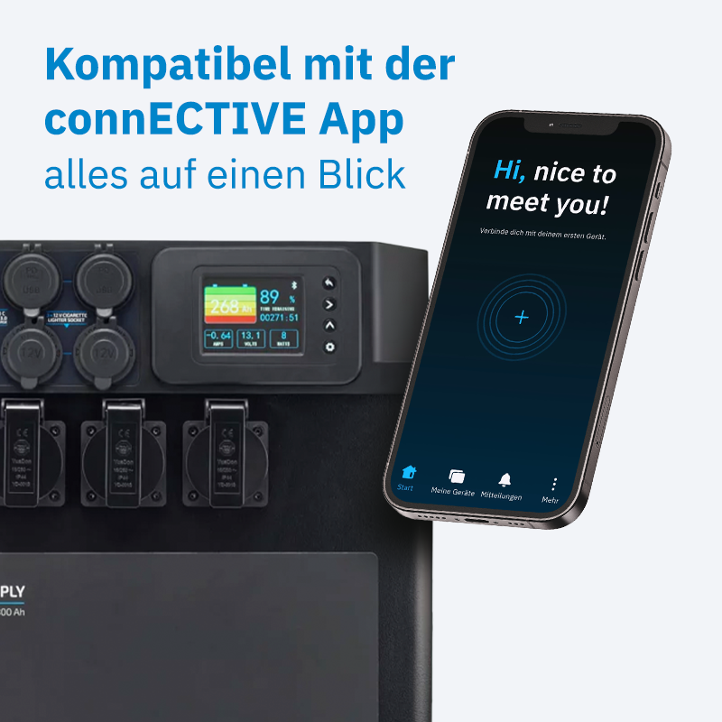 ECTIVE AccuBox 120S 3000W 1536Wh LiFePO4 Powerstation