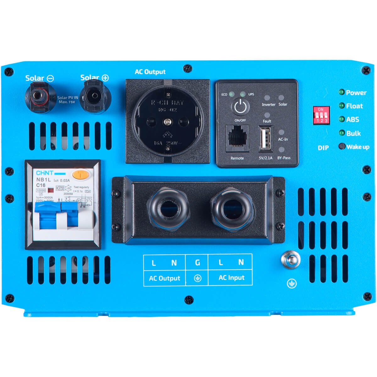 ECTIVE SSI 20 2000W/12V PRO Sinus-Wechselrichter