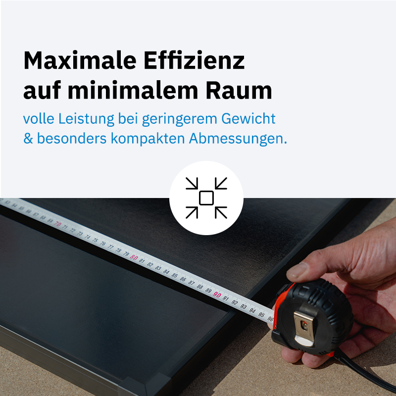ECTIVE BSP 170 Black Lightweight Monokristallin Solarmodul 170W