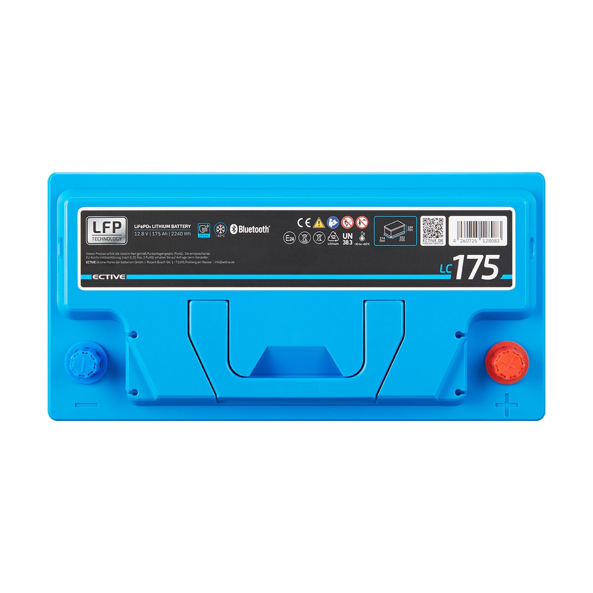 ECTIVE LC 175 LT IP69K 12V 175 Ah Lithium Versorgungsbatterie